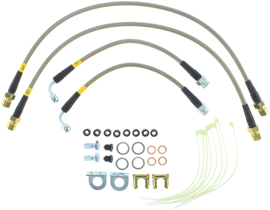 StopTech 950.61507 StopTech Stainless Steel Brake Line Kit - Truck Part Superstore