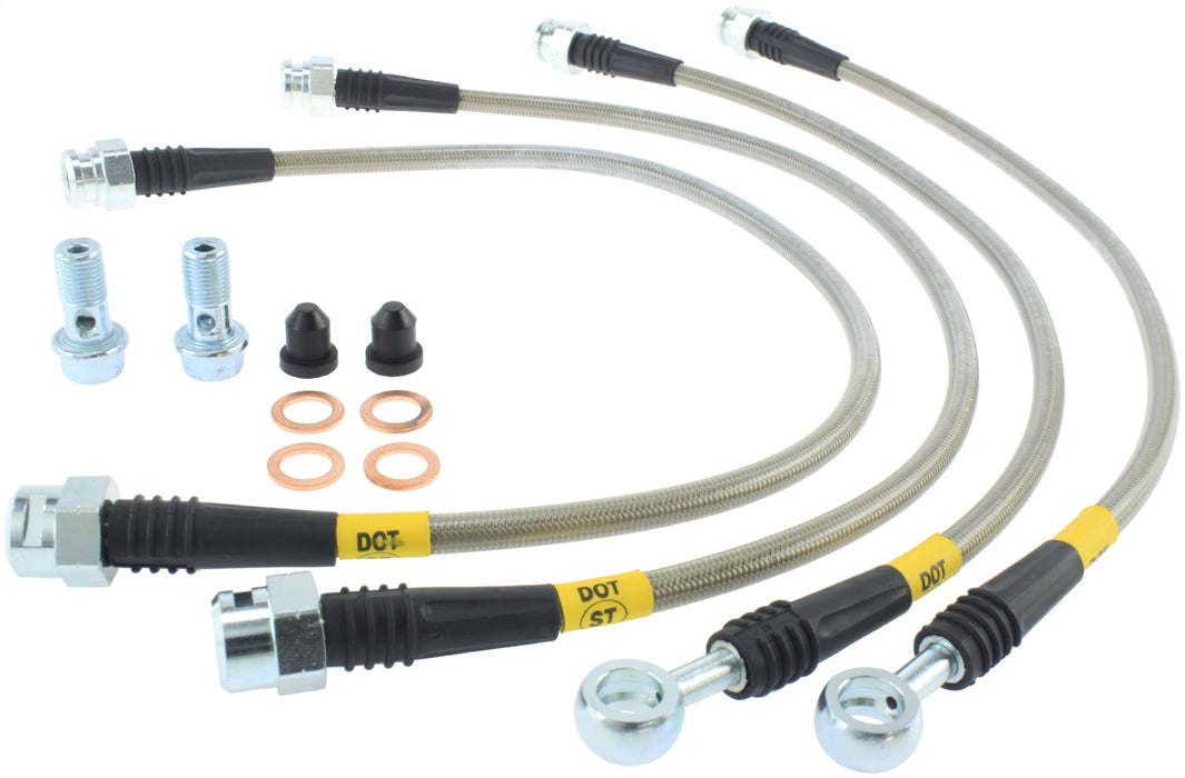 StopTech 950.66504 StopTech Stainless Steel Brake Line Kit - Truck Part Superstore