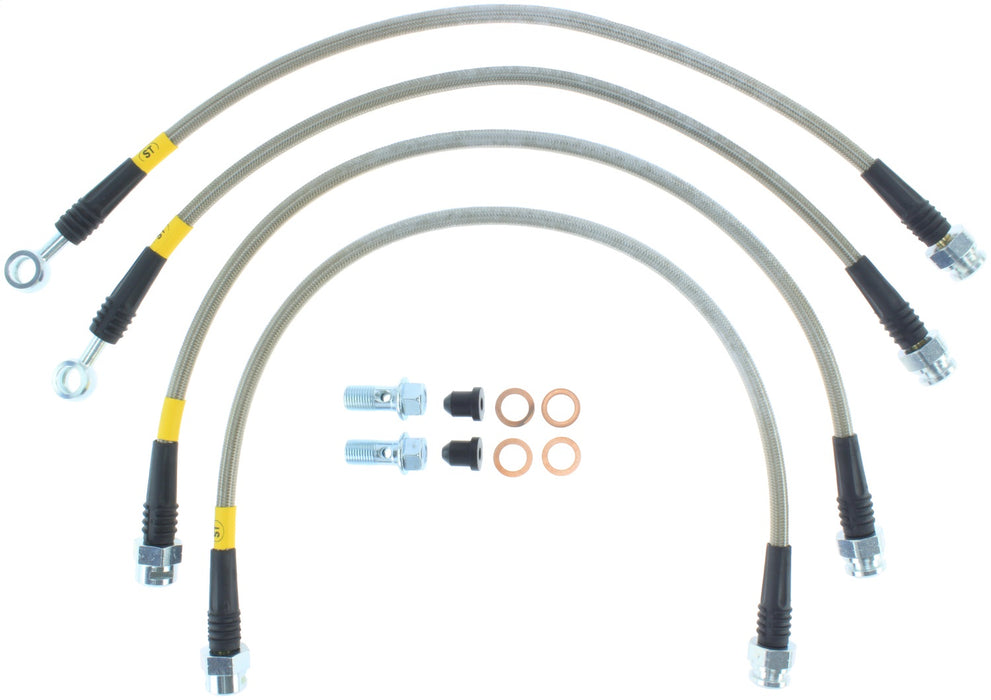 StopTech 950.66504 StopTech Stainless Steel Brake Line Kit - Truck Part Superstore