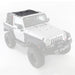 Smittybilt 95100 Cloak Extended Mesh Top 07-18 Wrangler JK 2 DR Black Smittybilt - Truck Part Superstore
