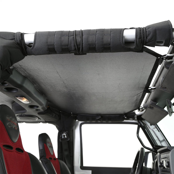 Smittybilt 95100 Cloak Extended Mesh Top 07-18 Wrangler JK 2 DR Black Smittybilt - Truck Part Superstore