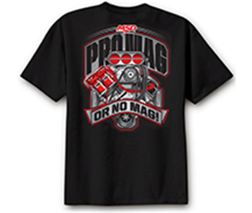 MSD 95117 T-Shirt; MSD Pro Mag; Black; Medium; - Truck Part Superstore