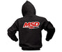 MSD 95139 Pullover Hoodie; MSD Logo Center; 100% Cotton; Black; X-Large; - Truck Part Superstore