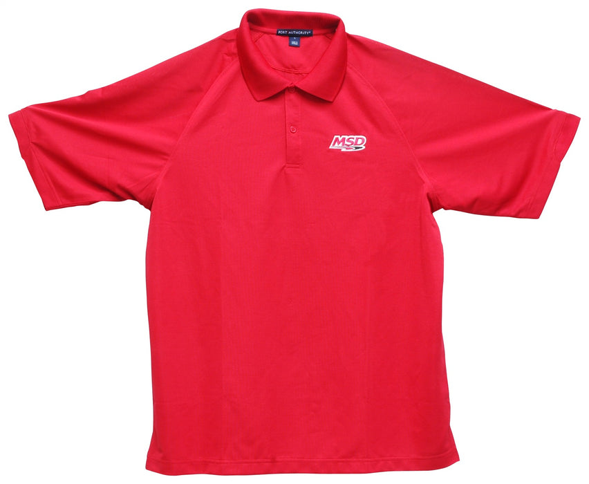 MSD 95141 MSD Polo Shirt; MSD Polo Shirt; Red; X X-Large; - Truck Part Superstore