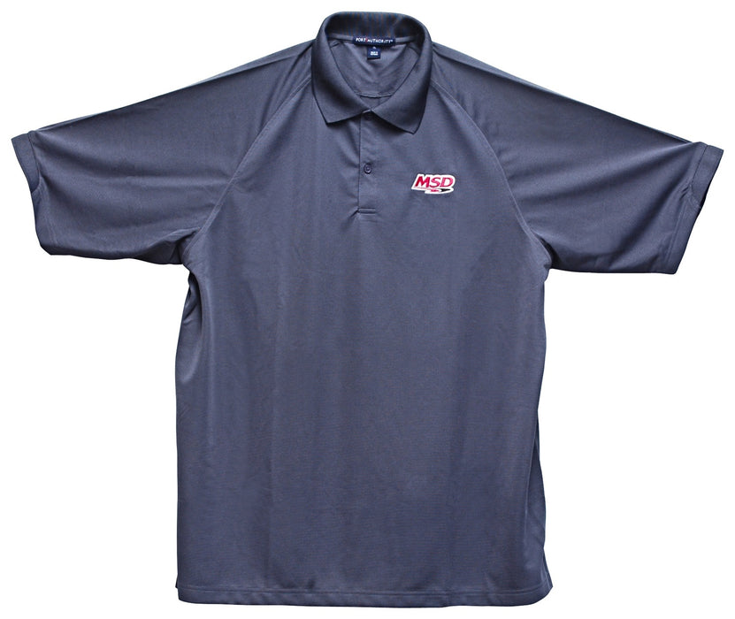 MSD 9514 MSD Polo Shirt; MSD Polo Shirt; Charcoal; XX-Large; - Truck Part Superstore