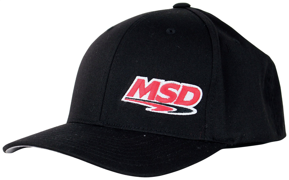 MSD 95195 Flexfit Cap; MSD Logo Left; Black; S/M; - Truck Part Superstore