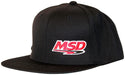 MSD 95196 Flatbill Baseball Cap; MSD Logo Left; Black; Adjustable; - Truck Part Superstore