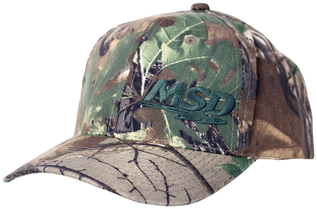 MSD 95197 Camo Baseball Cap; MSD Green Logo Left; Green Camo; Adjustable; - Truck Part Superstore