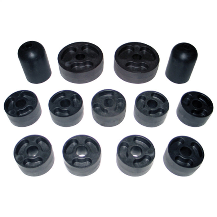 Performance Accessories PA951 1 Inch Body Lift Kit 97-06 Jeep TJ Wrangler and TJL Unlimited Wranger 4WD Only Gas Performance Accessories - Truck Part Superstore