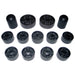 Performance Accessories PA951 1 Inch Body Lift Kit 97-06 Jeep TJ Wrangler and TJL Unlimited Wranger 4WD Only Gas Performance Accessories - Truck Part Superstore