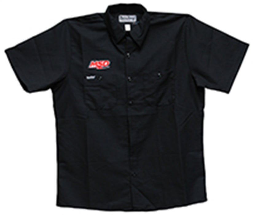 MSD 95351 MSD Shop Shirt; MSD Logo Shop Shirt; Black; Medium; - Truck Part Superstore