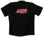 MSD 95351 MSD Shop Shirt; MSD Logo Shop Shirt; Black; Medium; - Truck Part Superstore