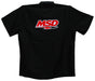 MSD 95354 MSD Shop Shirt; MSD Logo Shop Shirt; Black; XX-Large; - Truck Part Superstore