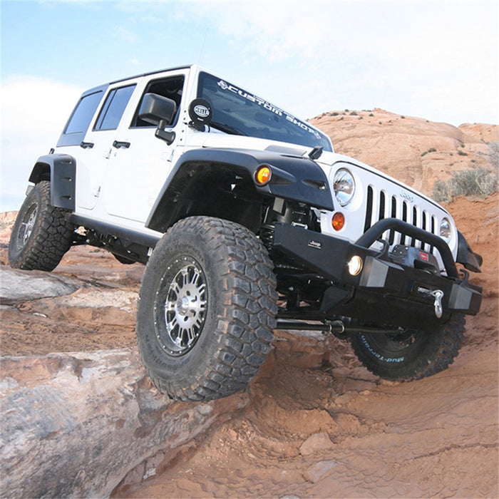 Superlift K928F 4 inch Lift Kit-2007-2017 Jeep Wrangler JK Unlimited-with FOX Shocks - Truck Part Superstore