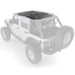 Smittybilt 95500 Cloak Extended Mesh Top 07-18 Wrangler JK 4 DR Black Smittybilt - Truck Part Superstore