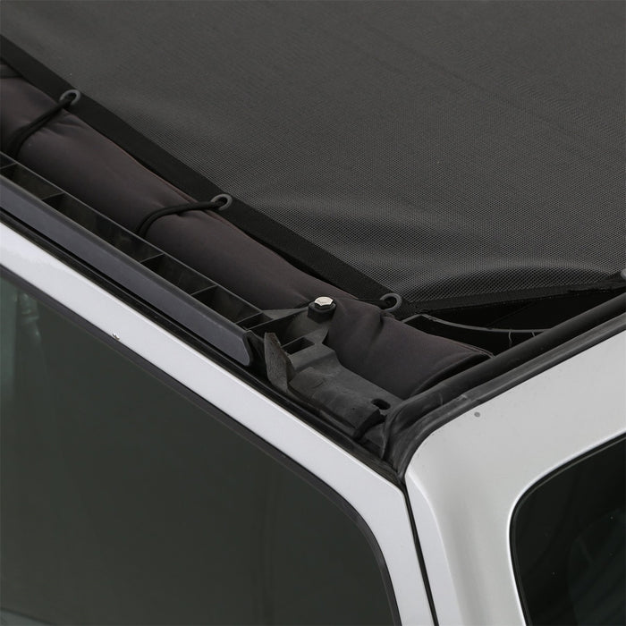 Smittybilt 95500 Cloak Extended Mesh Top 07-18 Wrangler JK 4 DR Black Smittybilt - Truck Part Superstore