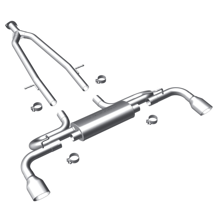 MagnaFlow Exhaust Products 16917 Street Series Stainless Cat-Back System - Truck Part Superstore
