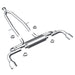 MagnaFlow Exhaust Products 16917 Street Series Stainless Cat-Back System - Truck Part Superstore