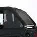 Smittybilt 95501 Cloak Extended Mesh Top 07-18 Wrangler JK 4 DR Sides/Rear Black Mesh Smittybilt - Truck Part Superstore
