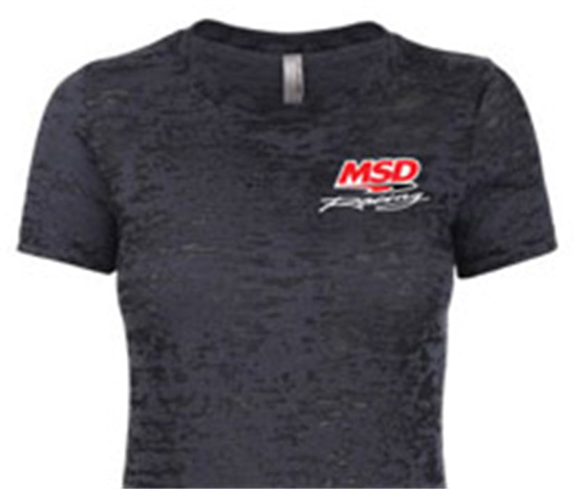 MSD 95562 T-Shirt; Ladies; Burnout; Small; - Truck Part Superstore