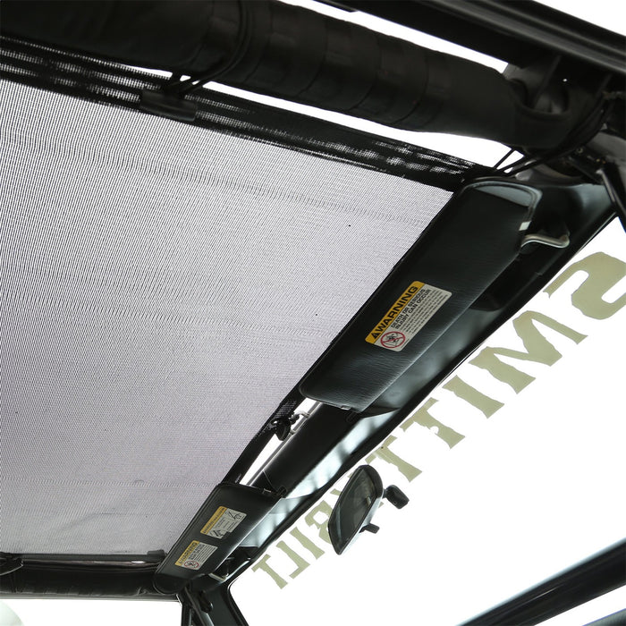 Smittybilt 95600 Cloak Extended Mesh Top Wrangler 97-06 TJ Black Smittybilt - Truck Part Superstore