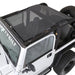 Smittybilt 95600 Cloak Extended Mesh Top Wrangler 97-06 TJ Black Smittybilt - Truck Part Superstore