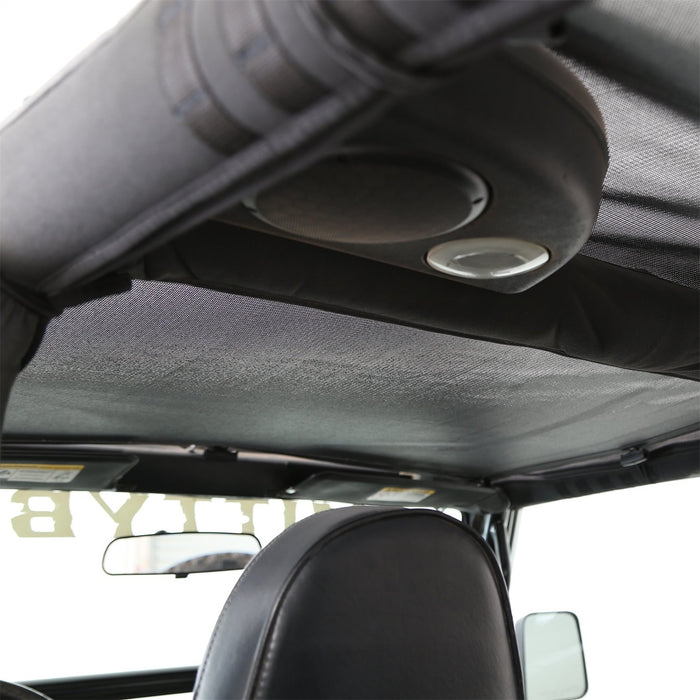 Smittybilt 95600 Cloak Extended Mesh Top Wrangler 97-06 TJ Black Smittybilt - Truck Part Superstore