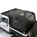 Smittybilt 95601 Cloak Extended Mesh Top 97-06 Wrangler TJ Sides/Rear Black Mesh Smittybilt - Truck Part Superstore