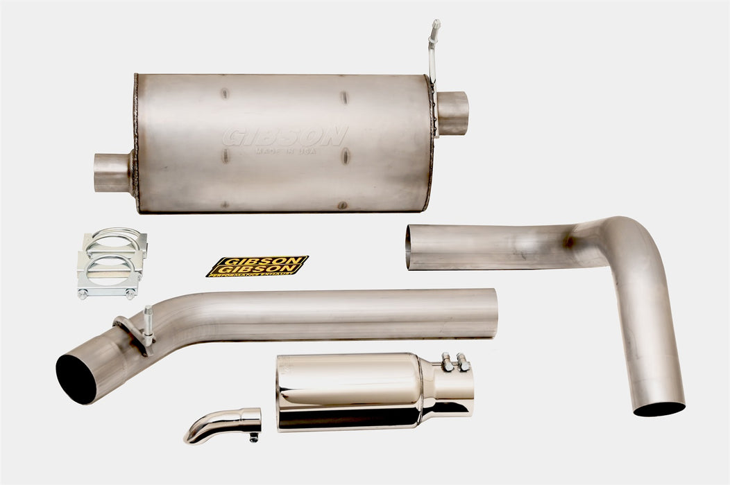 Gibson Performance Exhaust 956012S RV Power Cat-Back Single Exhaust System; Stainless - Truck Part Superstore