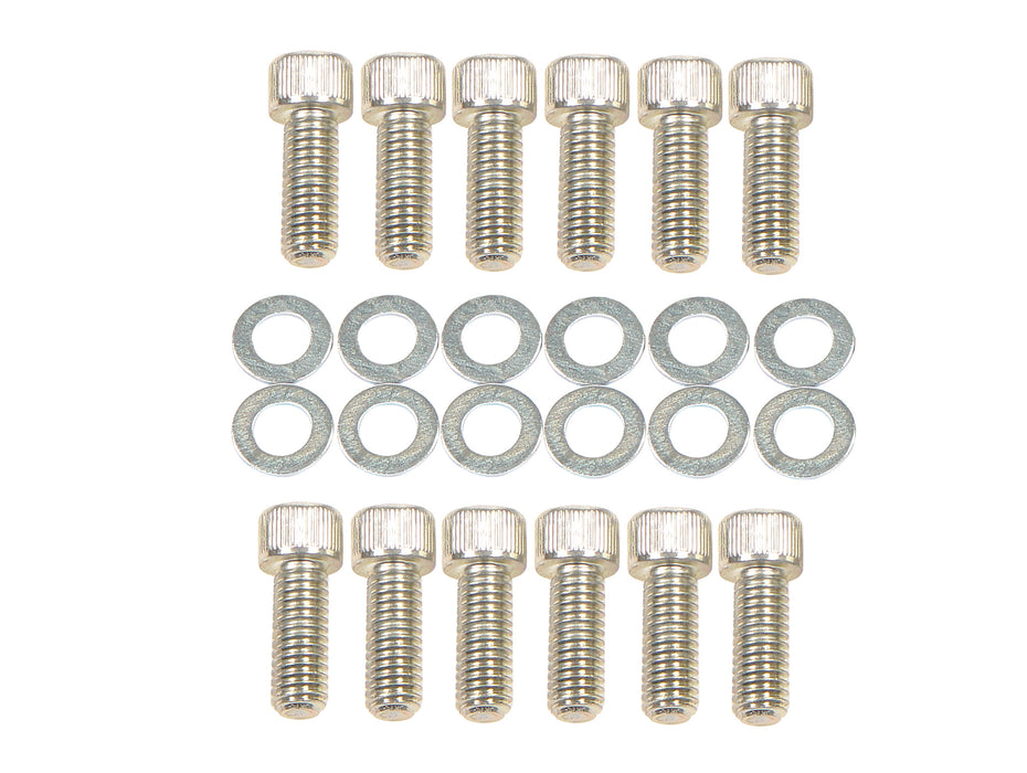 Mr Gasket 956G Intake Manifold Bolts; 3/8 in.-16 x 1 in.; 12 ea. w/Washers; - Truck Part Superstore
