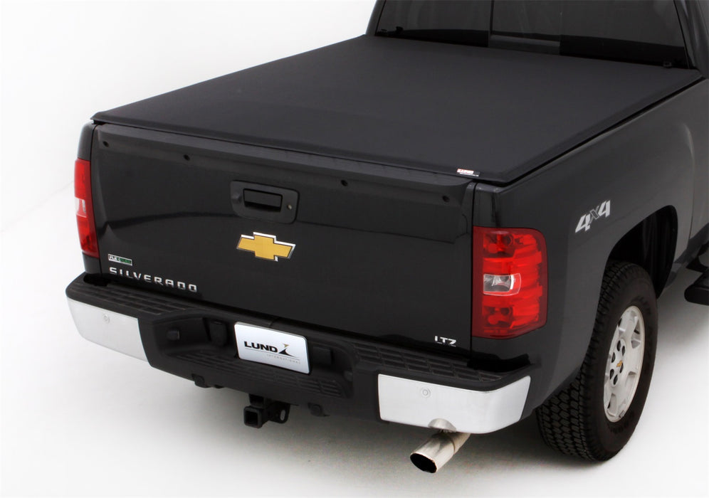 Lund 95853 Genesis™ Elite Tri-Fold Tonneau; Black; - Truck Part Superstore