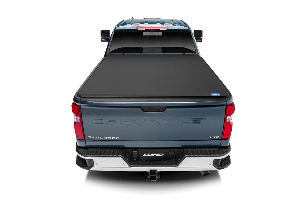 Lund 95854 Genesis™ Elite Tri-Fold Tonneau; Black; - Truck Part Superstore