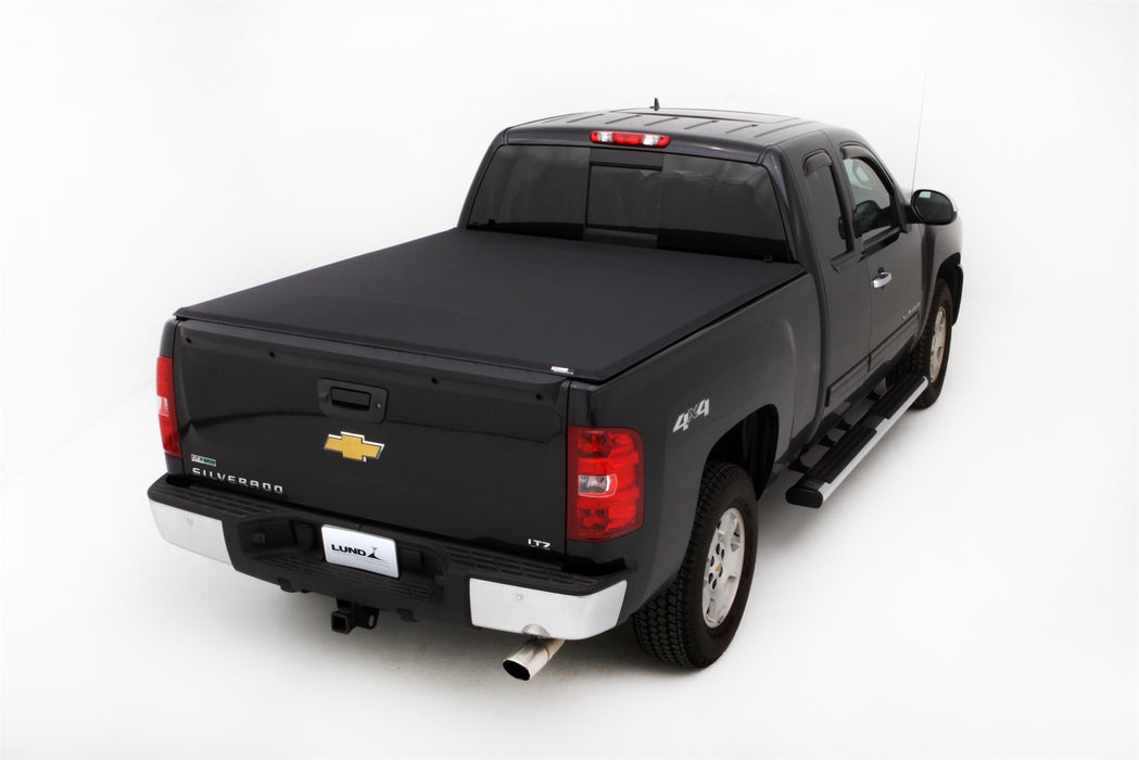Lund 95893 Genesis™ Elite Tri-Fold Tonneau; Black; - Truck Part Superstore