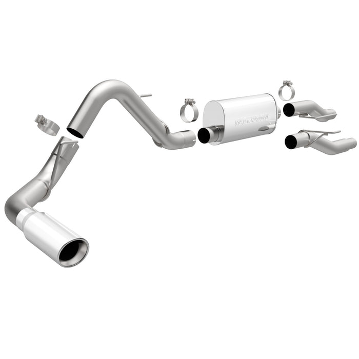 MagnaFlow Exhaust Products 16518 Street Series Stainless Cat-Back System - Truck Part Superstore