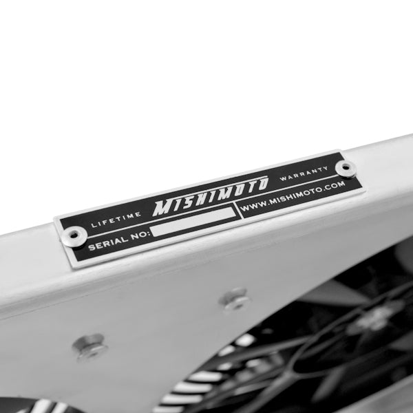 Mishimoto MMFS-MUS-79 Ford Mustang Performance Aluminum Radiator Fan Shroud Kit, 1979-1993, Polished - Truck Part Superstore