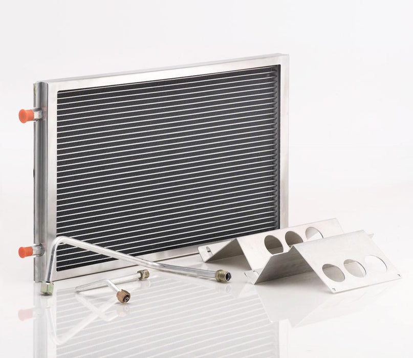 Be Cool 96002 A/C Module w/Large Condenser 55-57 GM w/Crossflow Radiator Natural Finish Be Cool Radiator - Truck Part Superstore