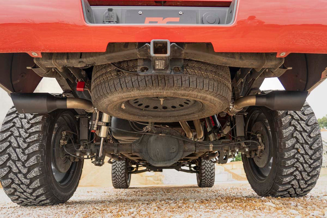 Rough Country 96007 Dual Cat-Back Exhaust System w/Black Tips 14-18 Silverado/Sierra 1500 5.3L Rough Country - Truck Part Superstore