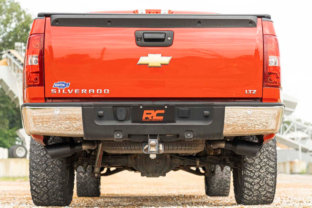 Rough Country 96008 Dual Cat-Back Exhaust System w/Black Tips 09-13 Silverado/Sierra 1500 4.8L/5.3L Rough Country - Truck Part Superstore