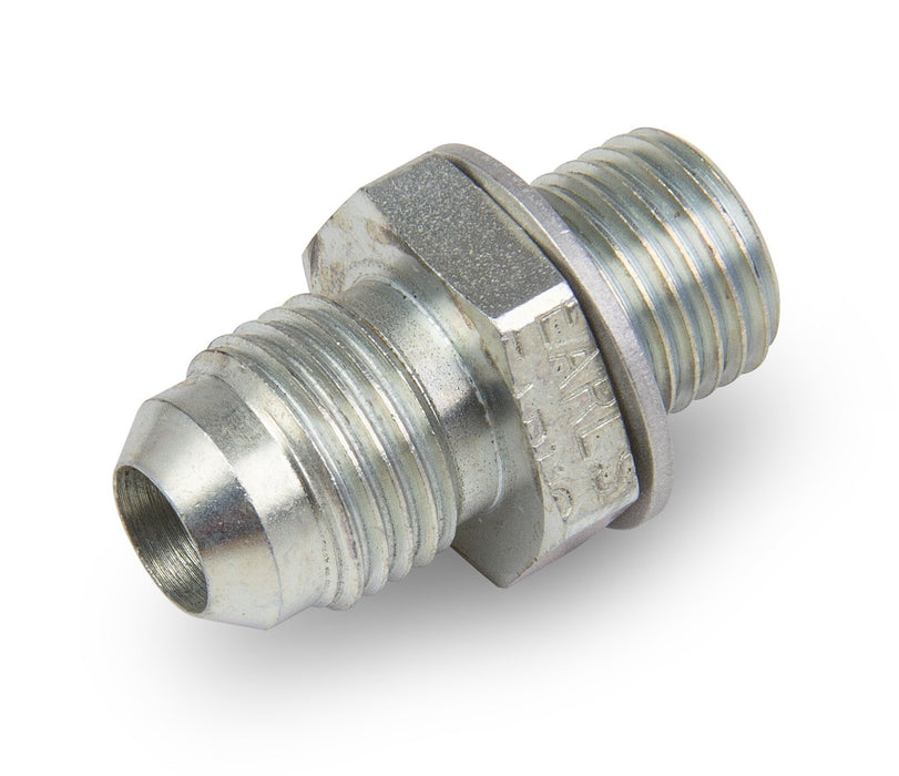Earl's Performance 961980ERL Straight Transmission Oil Cooler AN to NPSM Adapter - Truck Part Superstore