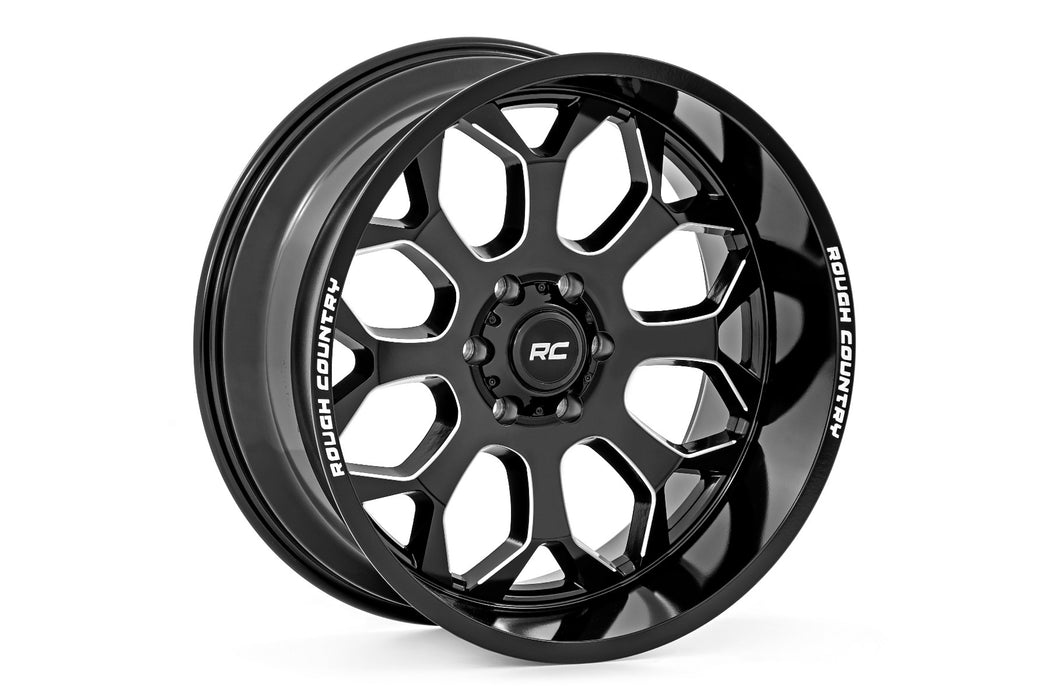 Rough Country 96201011 One-Piece Series 96 Wheel, 20x10 (8x170) Wheel Rough Country - Truck Part Superstore