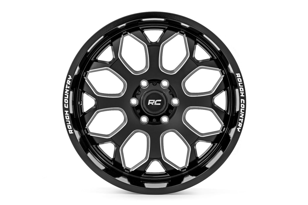 Rough Country 96201011 One-Piece Series 96 Wheel, 20x10 (8x170) Wheel Rough Country - Truck Part Superstore