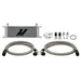 Mishimoto MMOC-U13SL Universal Oil Cooler Kit, 13-Row, Silver - Truck Part Superstore