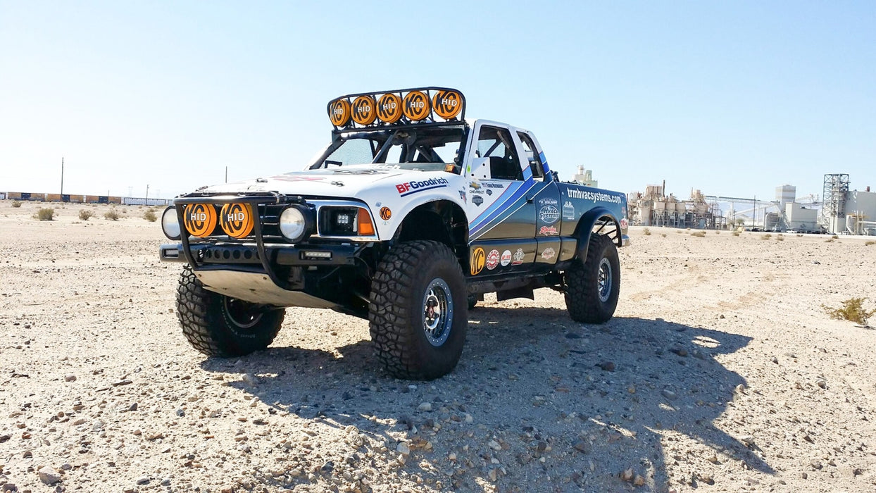 KC HiLiTES 96422 KC CARBON POD HID 7in Spot 2-Light System Universal - Truck Part Superstore