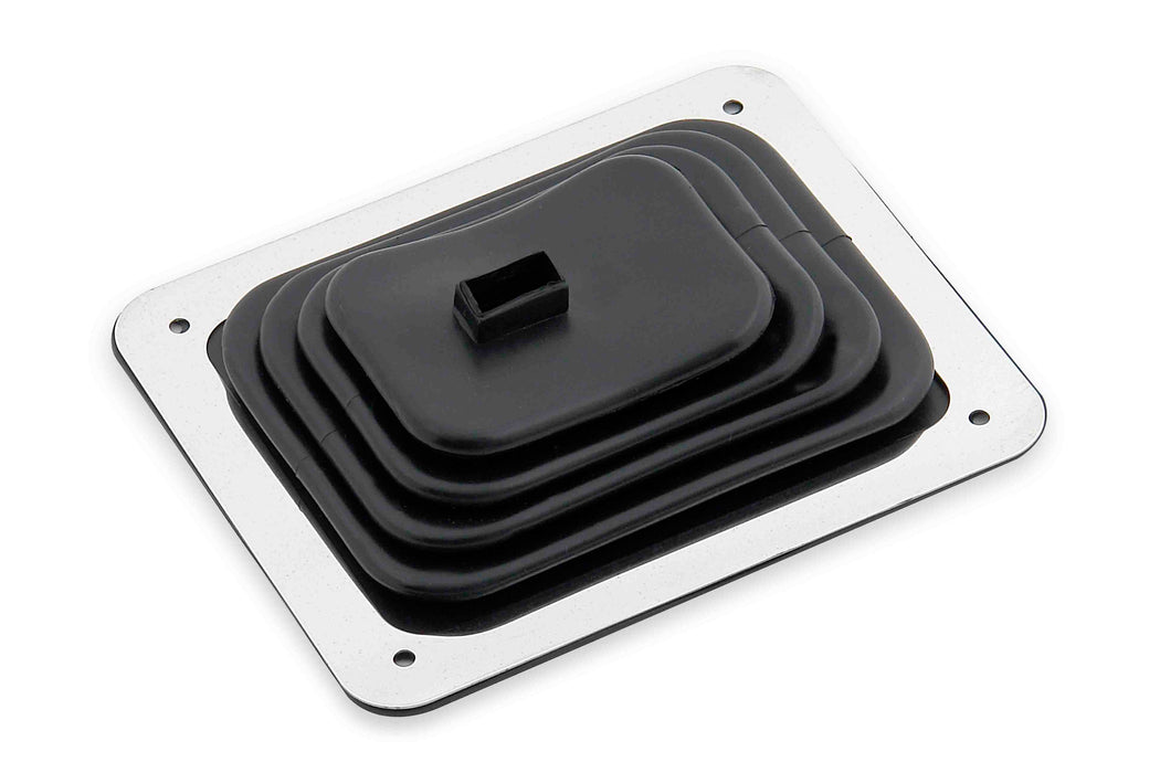 Mr Gasket 9648 Shifter Boot; Incl. Trim Ring/Mounting Screws; Small Boot 3.5x4.5 in.; - Truck Part Superstore