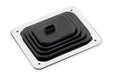 Mr Gasket 9648 Shifter Boot; Incl. Trim Ring/Mounting Screws; Small Boot 3.5x4.5 in.; - Truck Part Superstore
