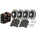 StopTech 967.42006 StopTech Truck Axle Pack; Slotted; 4 Wheel Brake Kit - Truck Part Superstore