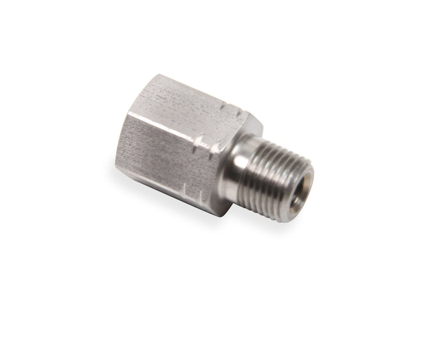 Earl's Performance 968698ERL Straight Stainless Steel BSPT to NPT Adapter - Truck Part Superstore