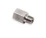 Earl's Performance 968698ERL Straight Stainless Steel BSPT to NPT Adapter - Truck Part Superstore