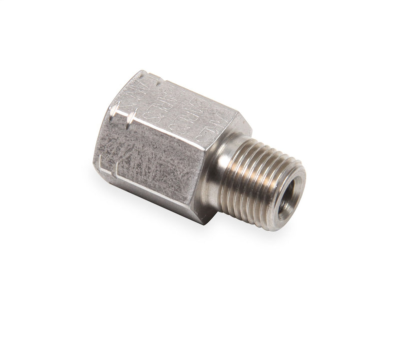 Earl's Performance 968699ERL Straight Stainless Steel BSPT to NPT Adapter - Truck Part Superstore