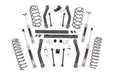 Rough Country 90730 4 Inch Jeep Suspension Lift Kit 04-06 4WD Wrangler TJ Unlimited Rough Country - Truck Part Superstore